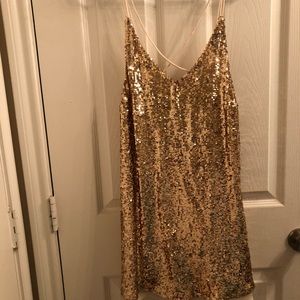 Sequin Free People dress